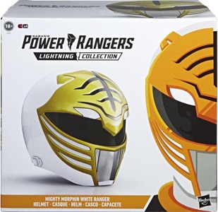 White Ranger Helmet action figure