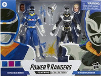 In Space Blue Ranger Vs Psycho Silver action figure