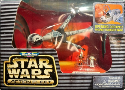 B Wing Starfighter Action Fleet action figure