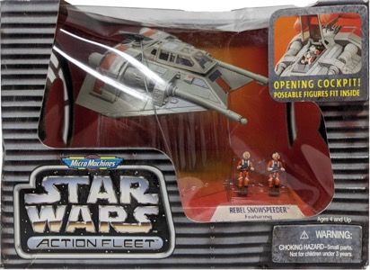 Rebel Snowspeeder Action Fleet action figure