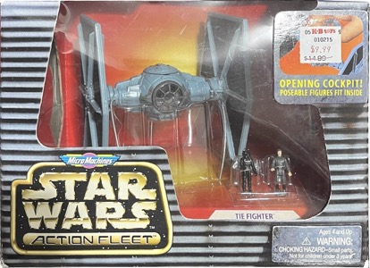 Tie Fighter Action Fleet action figure