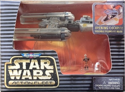 Y Wing Starfighter Action Fleet action figure