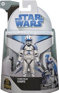 Clone Pilot Hawk clone-wars action figure