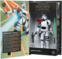 Sergeant Kreel comic action figure