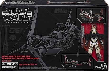 Enfys Nest Swoop Bike Star Wars Black Series action figure