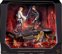 Anakin Skywalker Obi Wan Kenobi mustafar-duel action figure