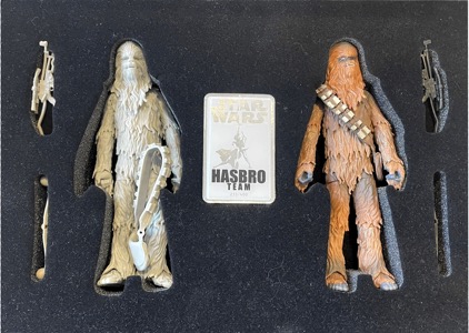 Chewbacca Prototype Set Star Wars Black Series action figure