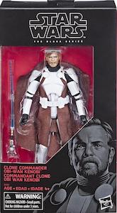 Clone Commander Obi Wan Kenobi Star Wars Black Series action figure