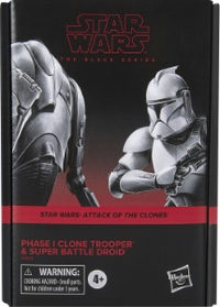 Phase I Clone Trooper Super Battle Droid action figure