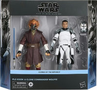 Plo Koon Clone Commander Wolffe action figure