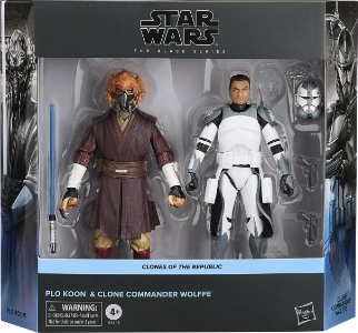 Plo Koon Clone Commander Wolffe action figure
