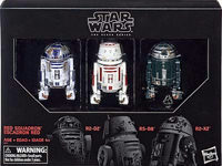 Red Squadron Droid 3 Pack action figure