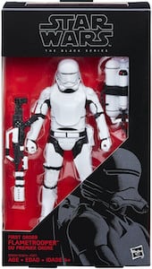 First Order Flametrooper Star Wars Black Series action figure