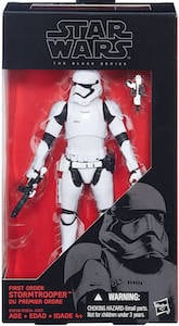First Order Stormtrooper Star Wars Black Series action figure