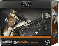 Speeder Bike Scout Trooper And The Child action figure