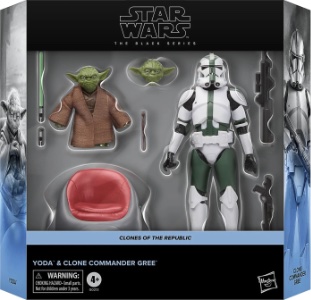Yoda Clone Commander Gree action figure