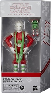 Protocol Droid holiday-edition action figure