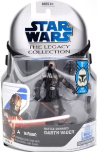 Battle Damaged Darth Vader action figure
