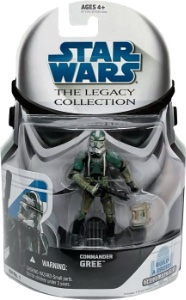 Commander Gree Legacy Collection action figure