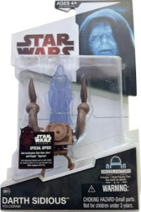 Darth Sidious Hologram action figure