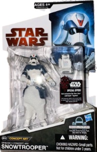 Episode V Concept Art Snowtrooper action figure