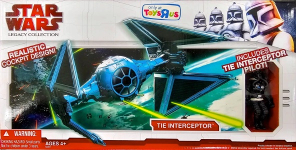 Tie Interceptor Legacy Collection action figure
