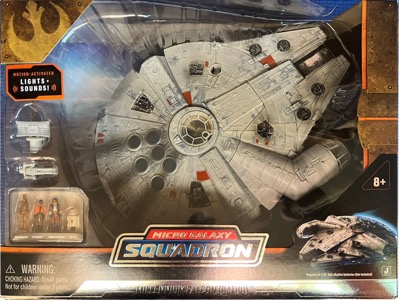 Millenium Falcon Micro Galaxy Squadron action figure
