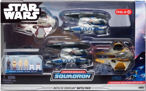 Battle Of Coruscant Battle Pack Micro Galaxy Squadron action figure