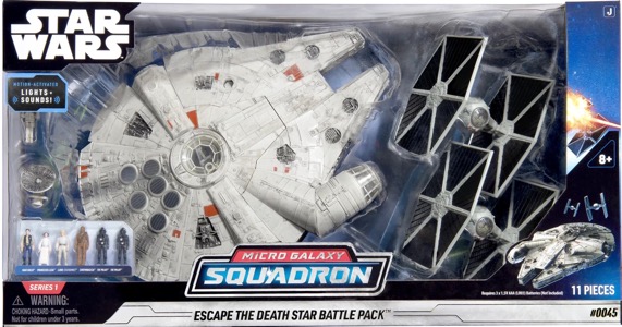 Escape The Death Star Battle Pack Micro Galaxy Squadron action figure