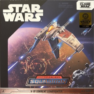 V 19 Torrent Starfighter Micro Galaxy Squadron action figure