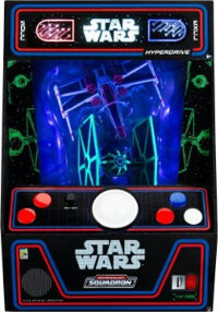 X Wing And Tie Fighter Retro Game Console Set action figure