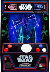 X Wing And Tie Fighter Retro Game Console Set Micro Galaxy Squadron action figure