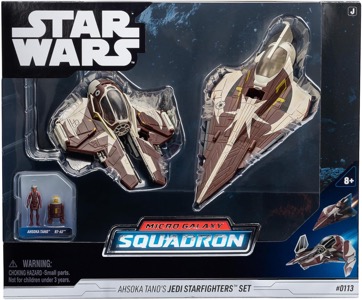 Ahsoka Tano S Jedi Starfighters Set Micro Galaxy Squadron action figure