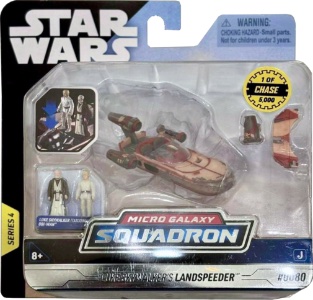 Luke Skywalkers Landspeeder Micro Galaxy Squadron action figure