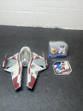 Obi Wan Kenobi S Jedi Interceptor Micro Galaxy Squadron action figure