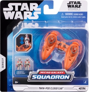 Twin Pod Cloud Car Micro Galaxy Squadron action figure
