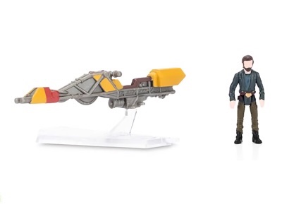 Andor S Speeder With Cassian Andor action figure