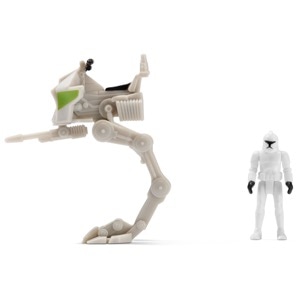 At Rt With Clone Trooper Micro Galaxy Squadron action figure