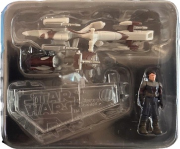 Barc Speeder And Sidecar With Anakin Skywalker Micro Galaxy Squadron action figure