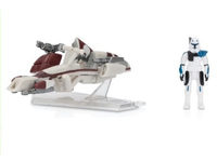 Barc Speeder And Sidecar With Captain Rex action figure