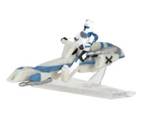 Barc Speeder With Captain Rex action figure
