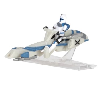 Barc Speeder With Captain Rex action figure