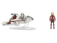 Barc Speeder With Sidecar With Ahsoka Tano action figure