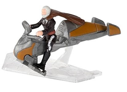 Count Dookus Speeder With Count Dooku action figure
