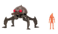 Dwarf Spider Droid With Battle Droid action figure