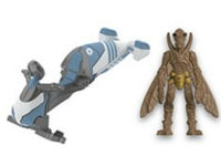Flitnot Speeder With Geonosian Warrior action figure