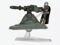 Hover E Web Blaster With Din Djarin action figure