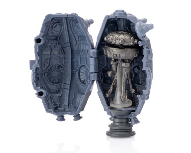 Hyperdrive Pod With Probe Droid Micro Galaxy Squadron action figure