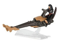 Nikto Speeder With Tusken Raider action figure