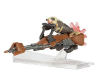 Speeder Bike Endor Flaming With Paploo action figure